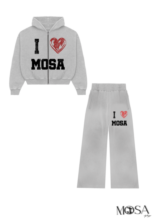 I LOVE MOSA SWEATSUIT